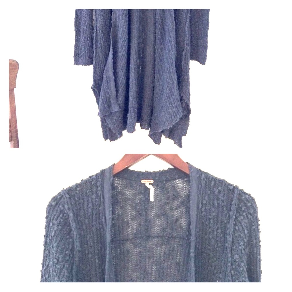 Long Free People Cardigan